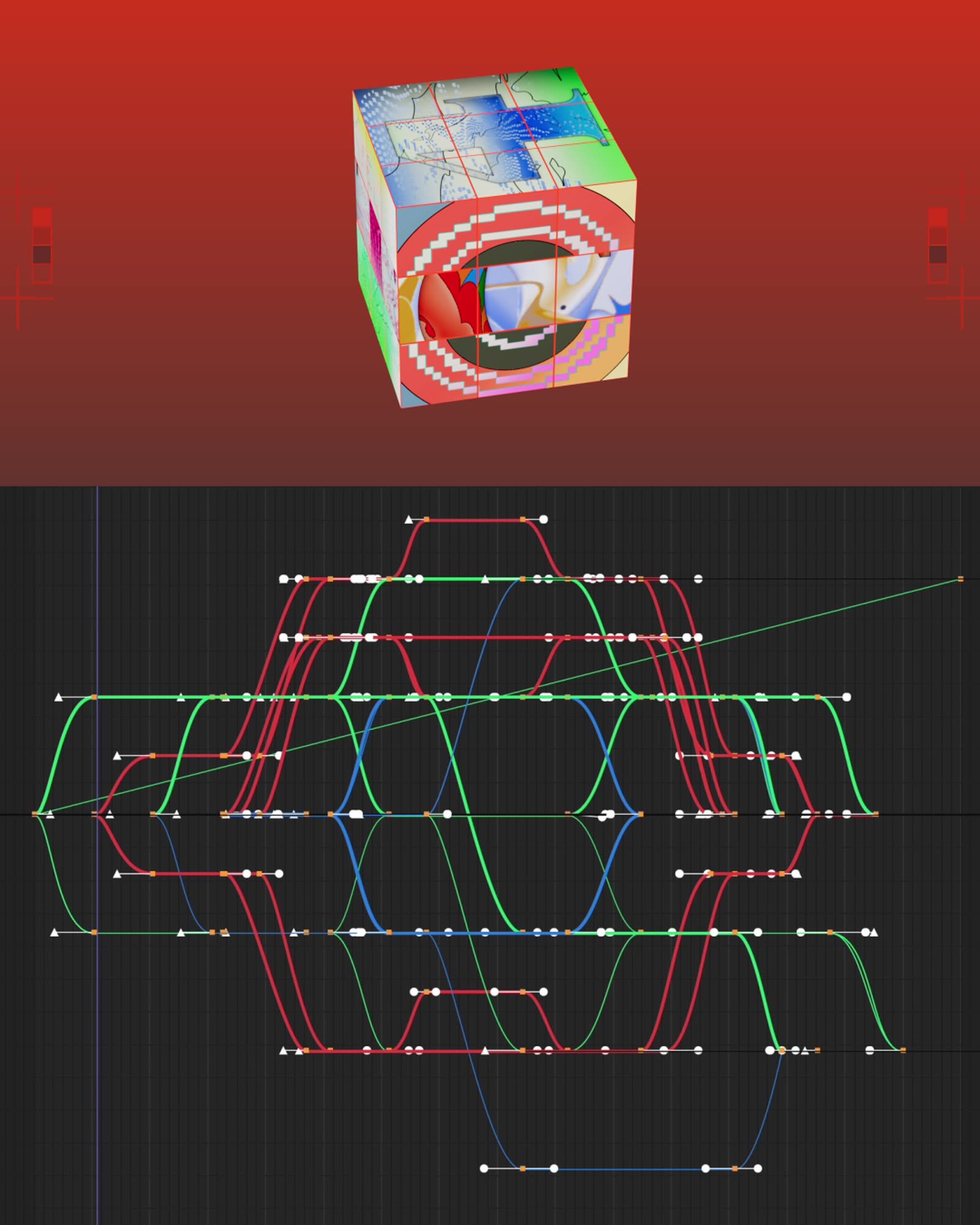 Rubik's Cube animation test