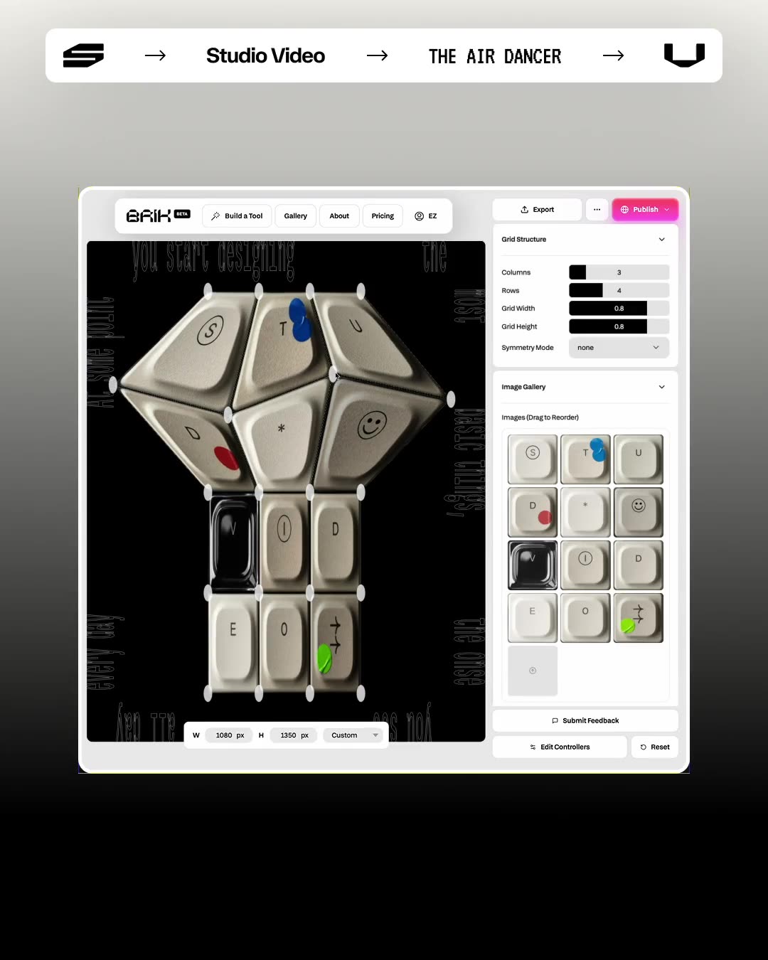 Making the keyboard post