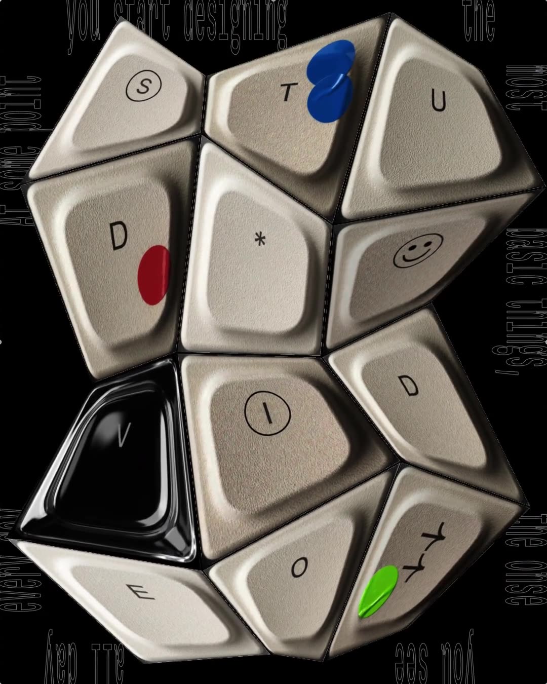 The keyboard post
