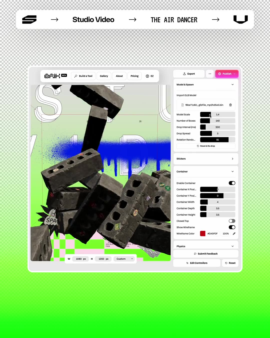 Making the poster